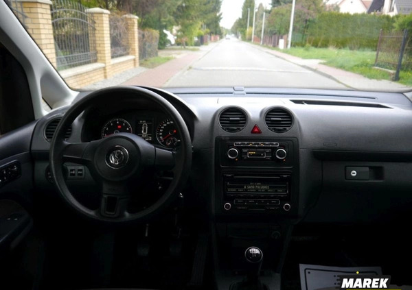 Volkswagen Caddy cena 43900 przebieg: 203445, rok produkcji 2015 z Osiek małe 211